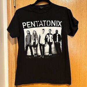 Black Pentatonix Photo 2015 Concert Tour Tee
